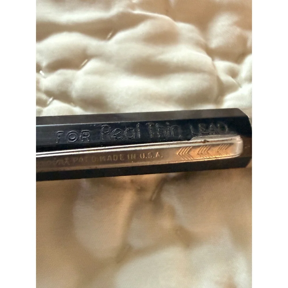 Vintage Autopoint Mechanical‎ Pencil Associated Bearings Co Kansas City Black